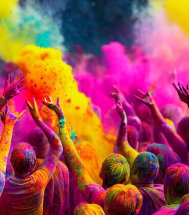 Holi party – Stag entry